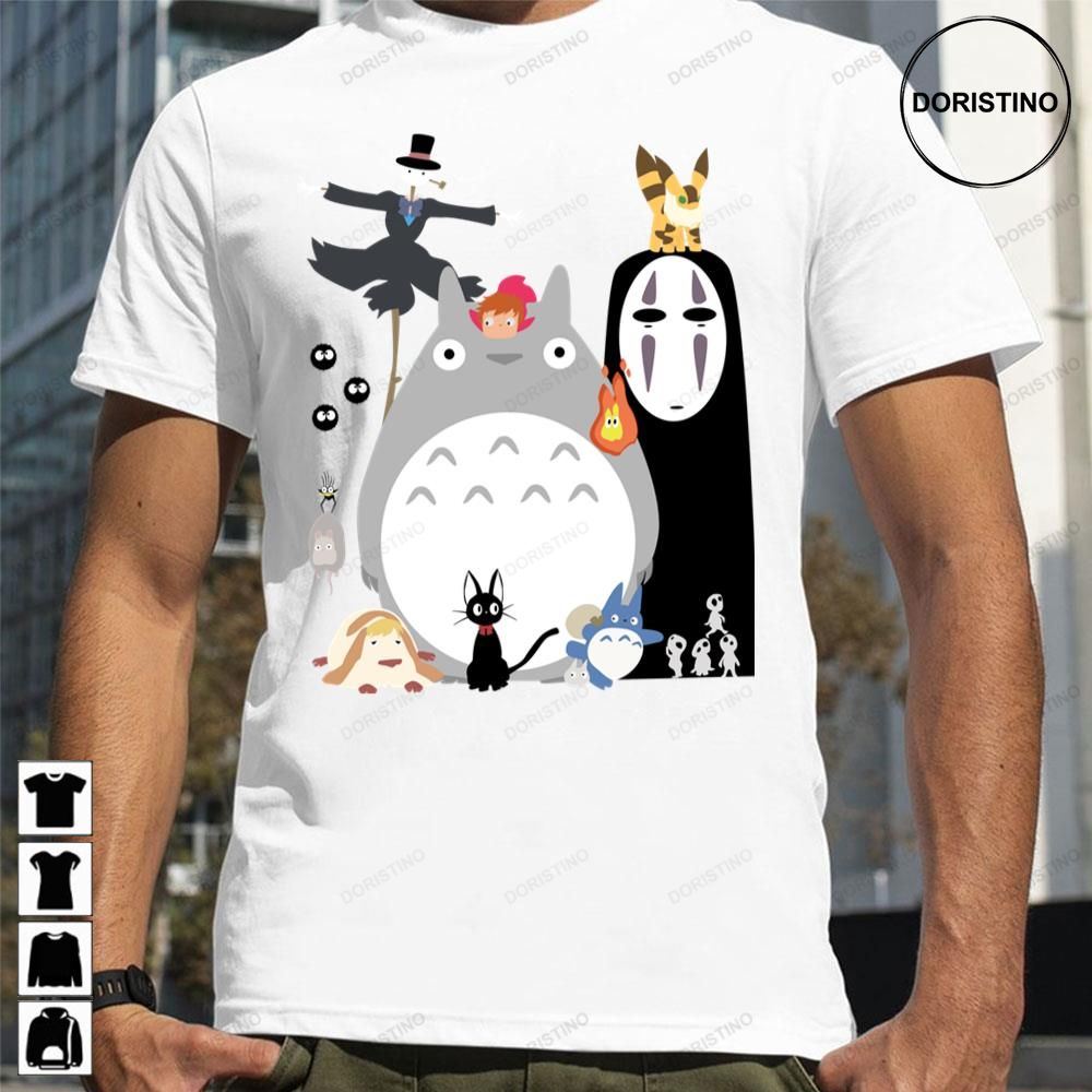 Ghibli Studio Characters Limited Edition T-shirts